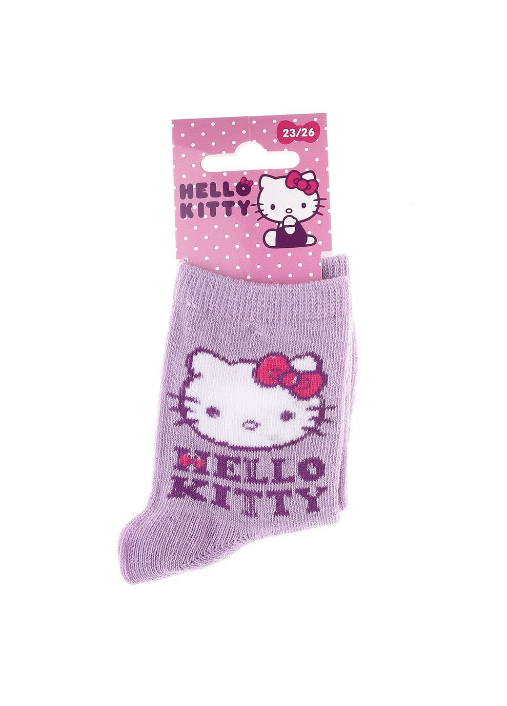 Шкарпетки Bust Hk In Circle purple Hello Kitty (333957328)