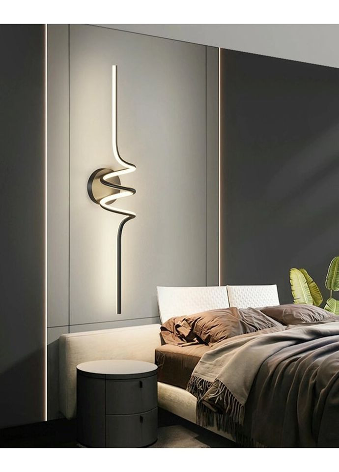 Бра LED 27386 Чорний 16х13х60 см. Sunnysky (335972646)