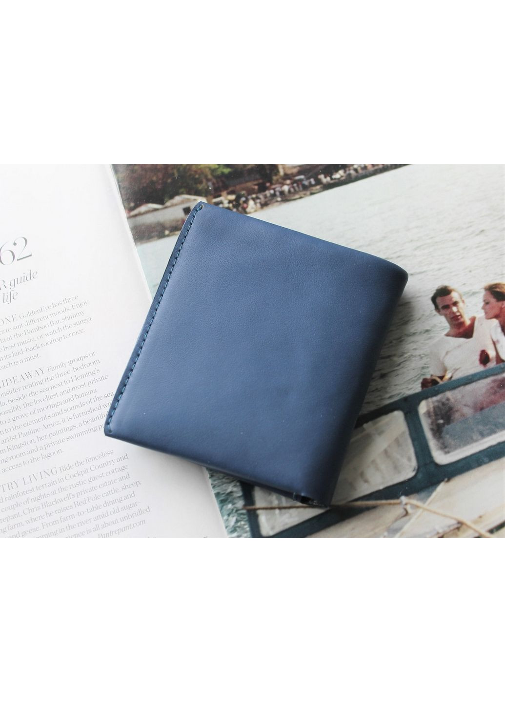 Мужской кожаный компактный кошелек 10,5х9,3х1 см LeathART (315869894)