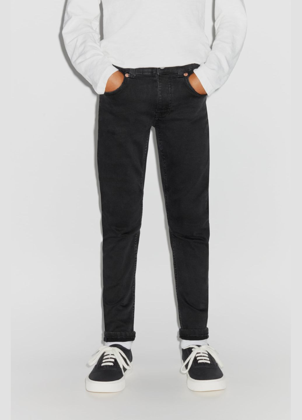 Джинси для хлопчика чорні 6987762800 Zara (346392667)