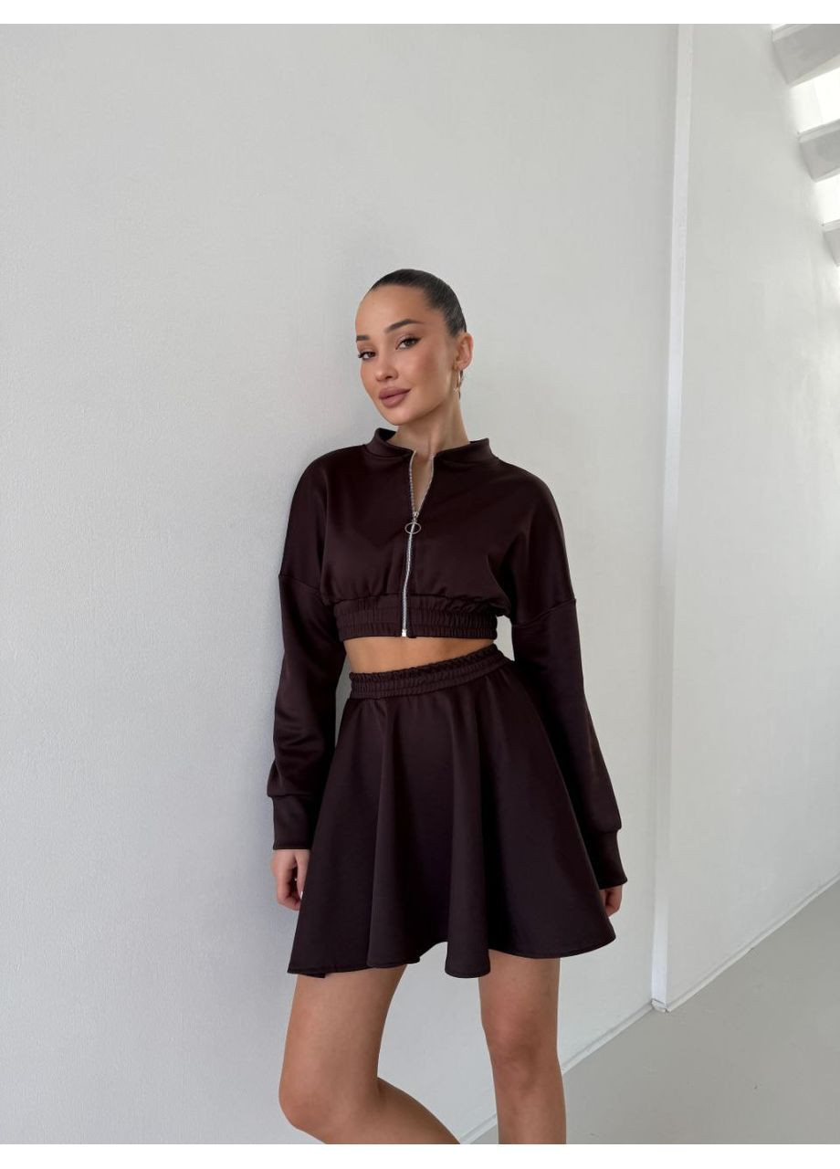 КОСТЮМ БОМБЕР ТА СПІДНИЦЯ Luna (362256821)