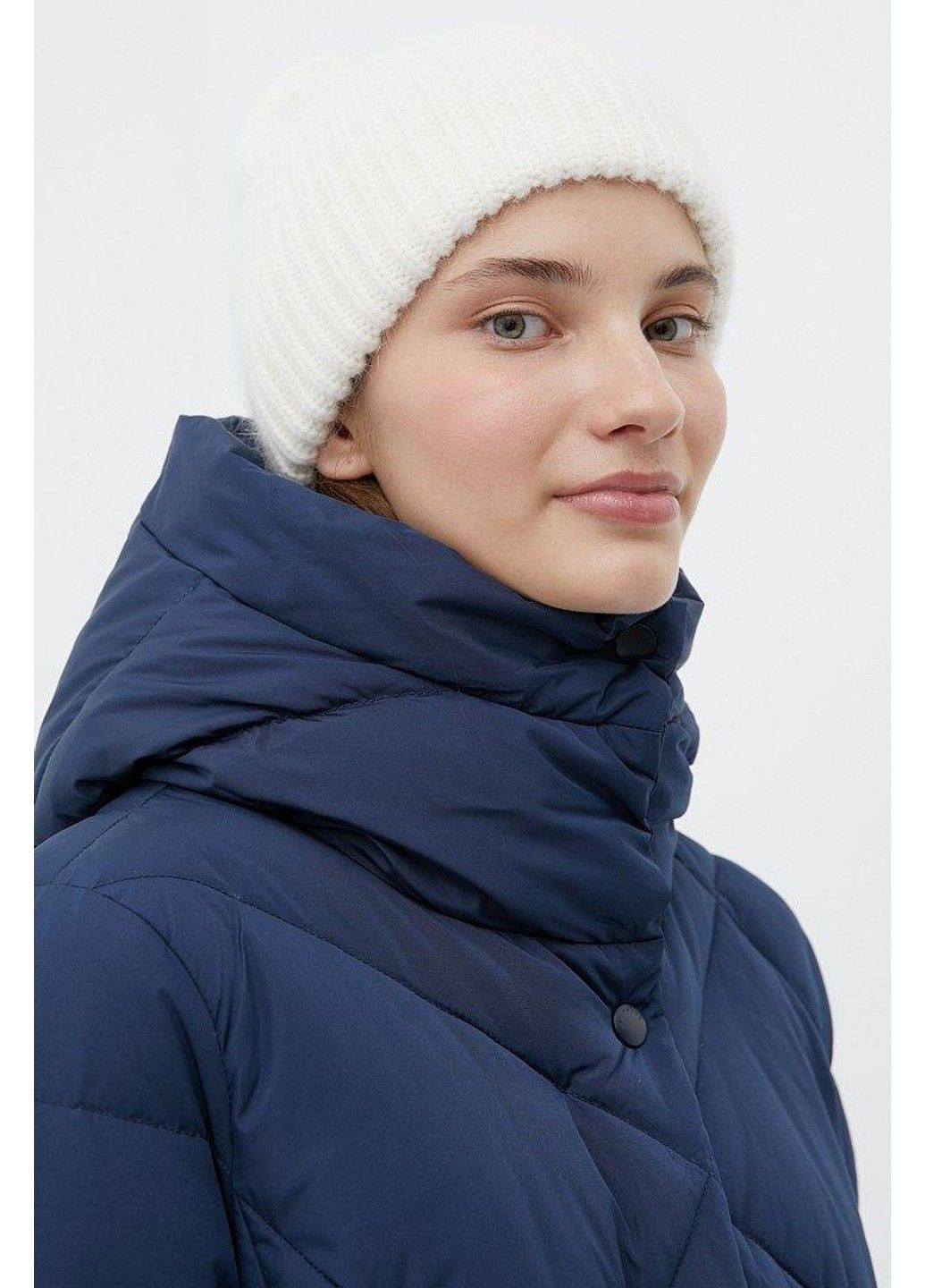 Синий зимний Пуховик Finn Flare