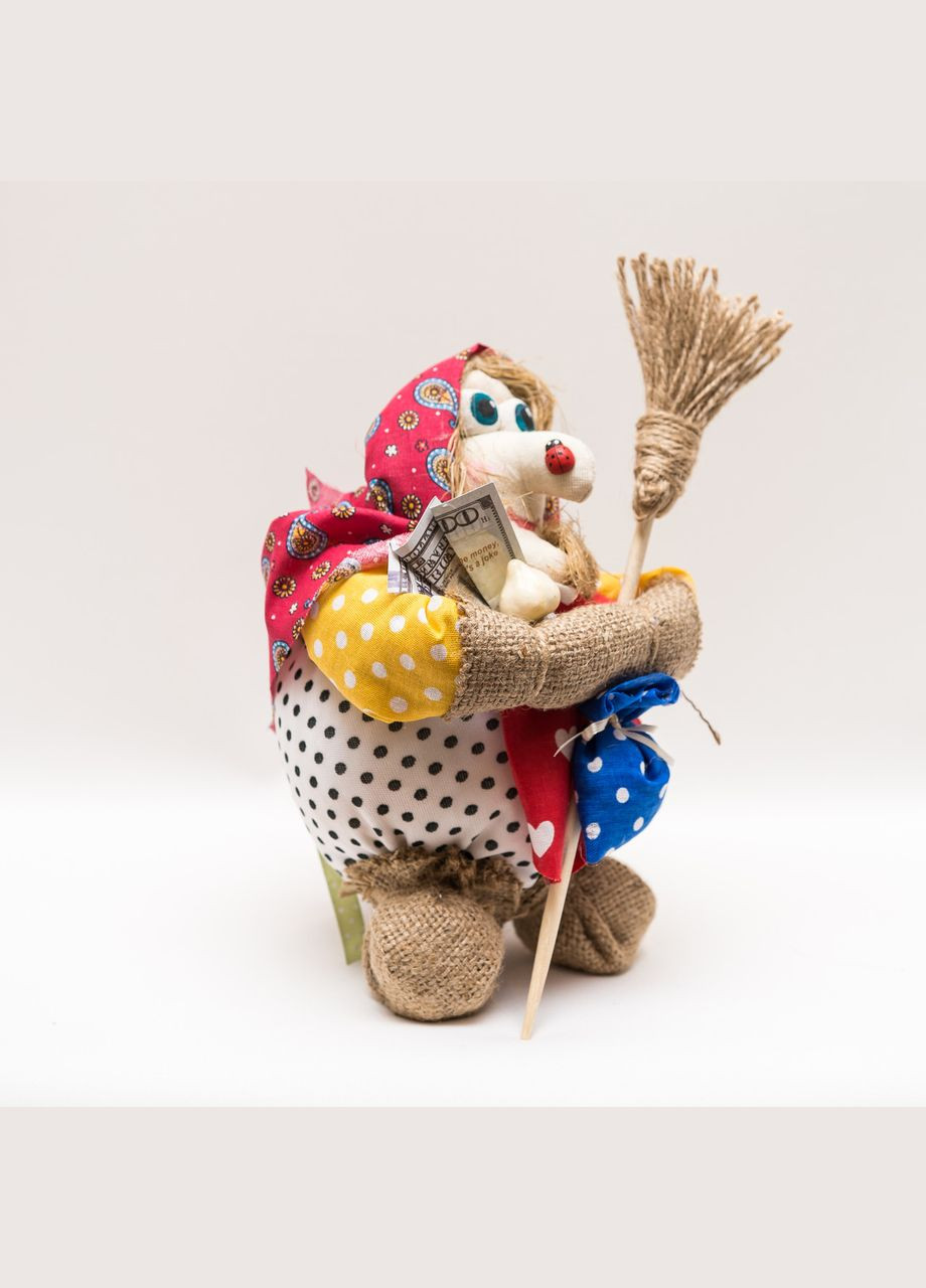 Текстильная кукла (мешок) Баба Яга 25-30 см No Brand (336960372)