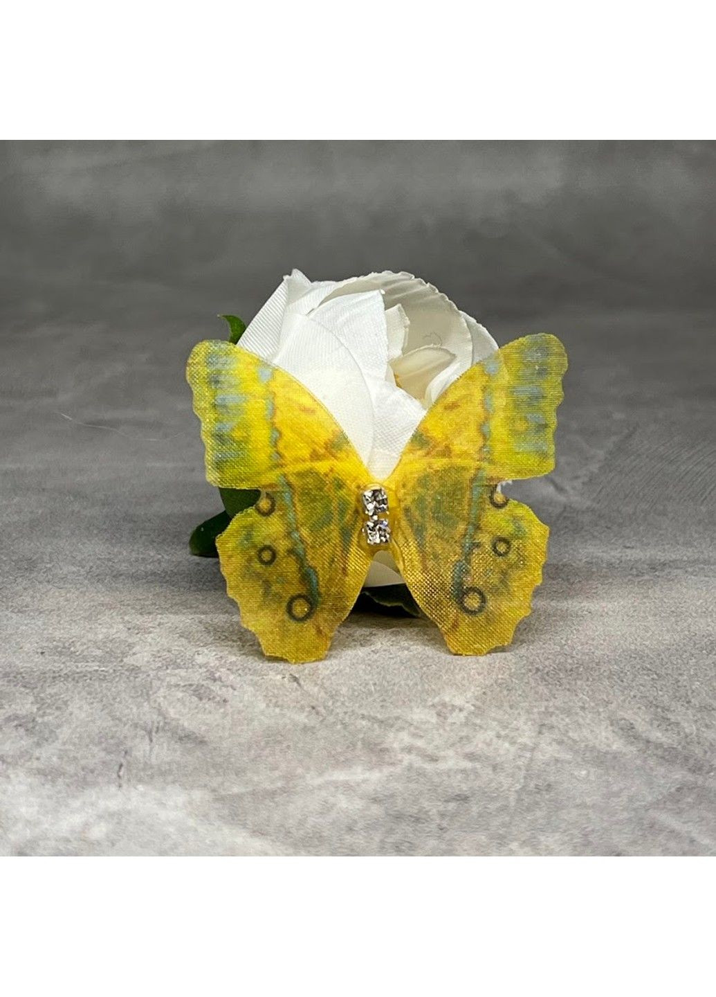 Бабочка шифоновая (двухслойная), размер ≈ 4*3,4 см, арт 018090, 1 шт No Brand (327878273)