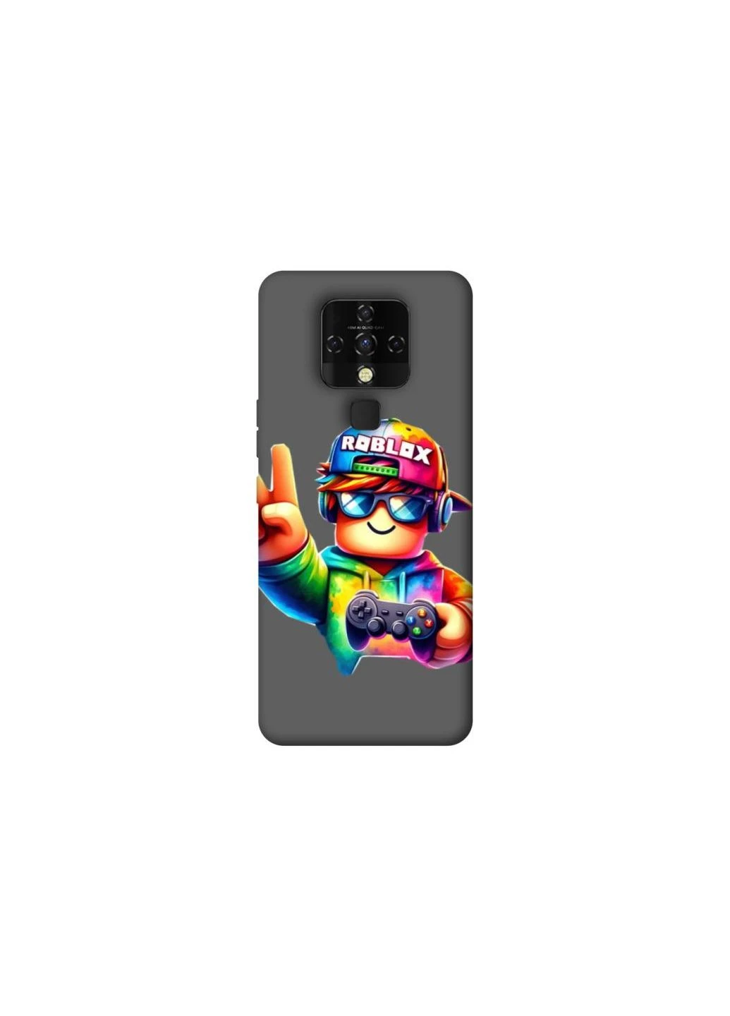 Чехол на TECNO Camon 16 SE Roblox Gamer Peace Frontalka (354211336)