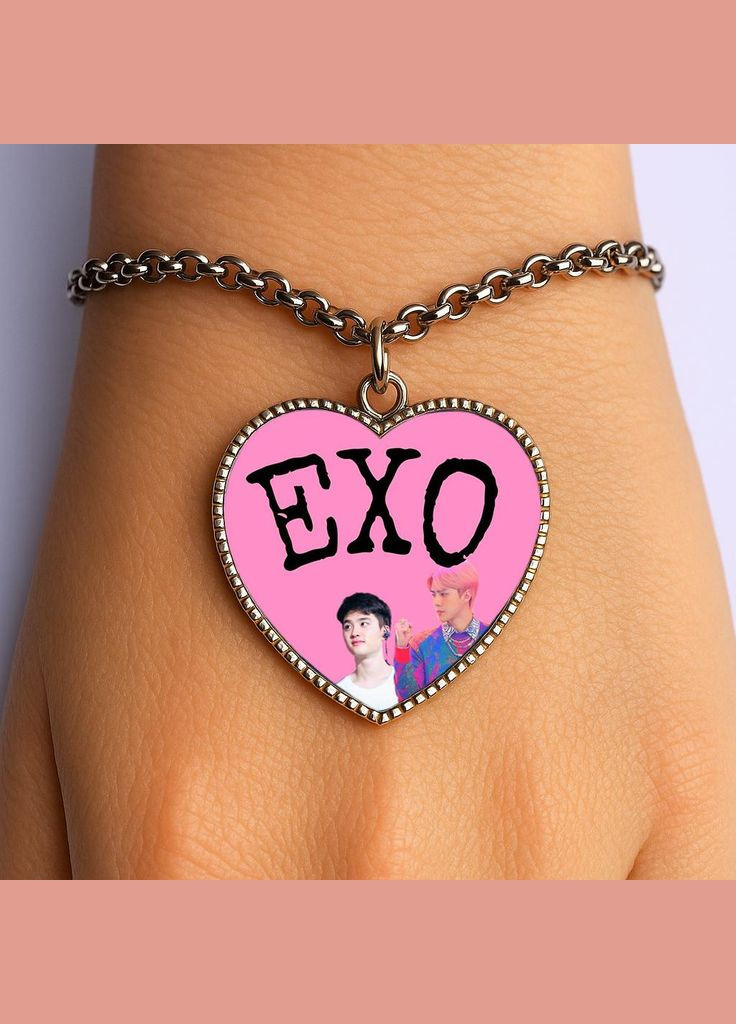 Браслет k pop EXO #004 (сердце) No Brand (329331514)