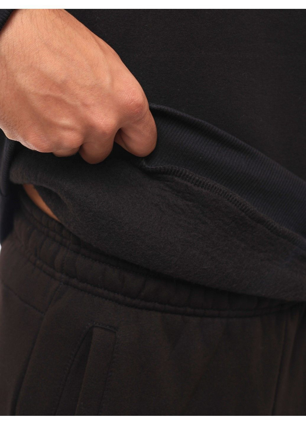 Черный свитшот мужской Анастасія (363553911)