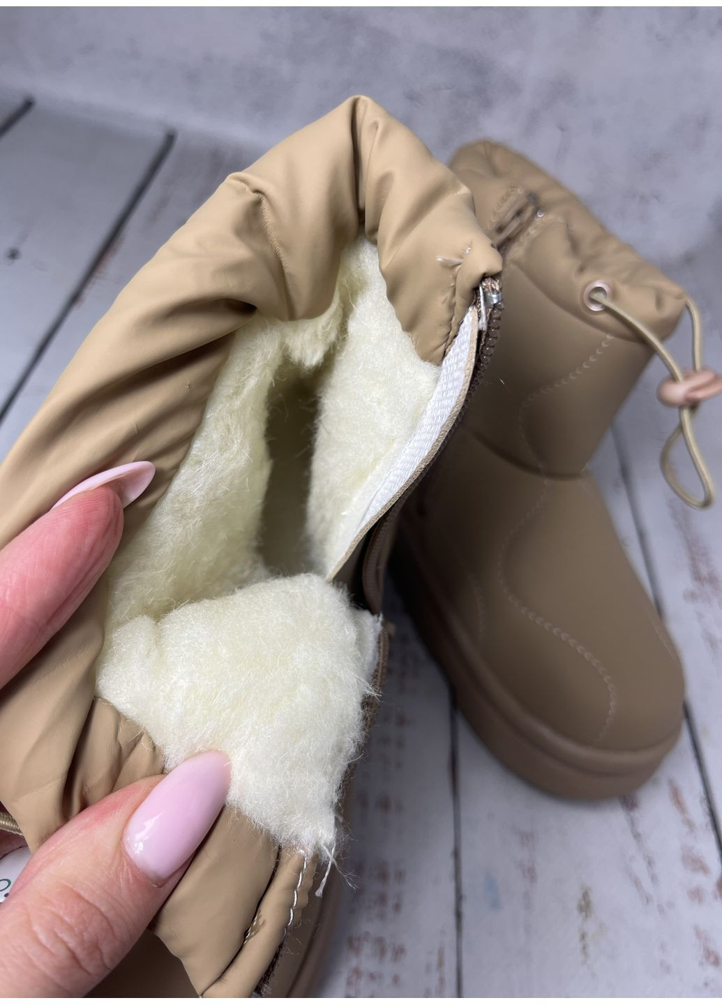 Черевики зимові дитячі Бежевий (797) Jong Golf (367020273)