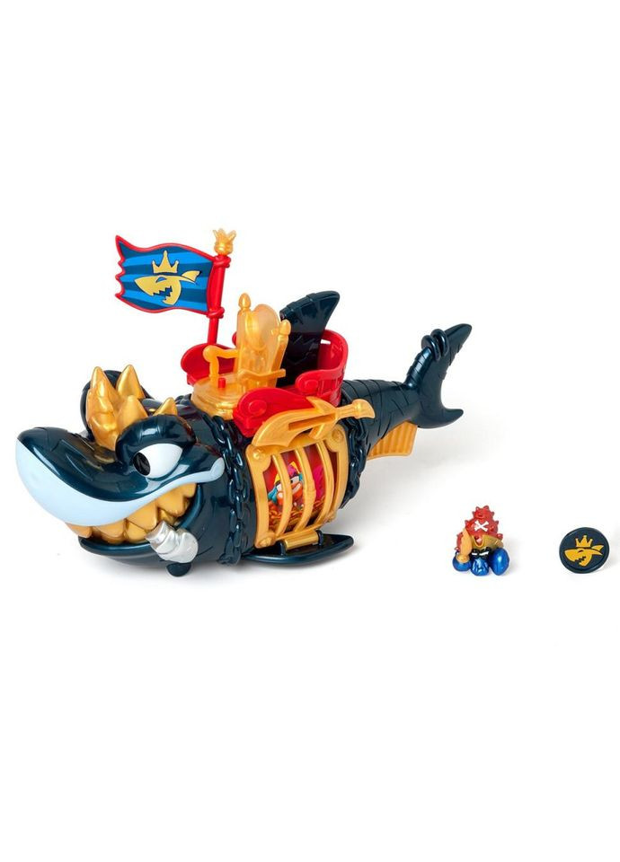 Детский игрушечный набор с фигурками "Королевская черная акула" PIRATIX PPXSP112IN11 No Brand (362570389)