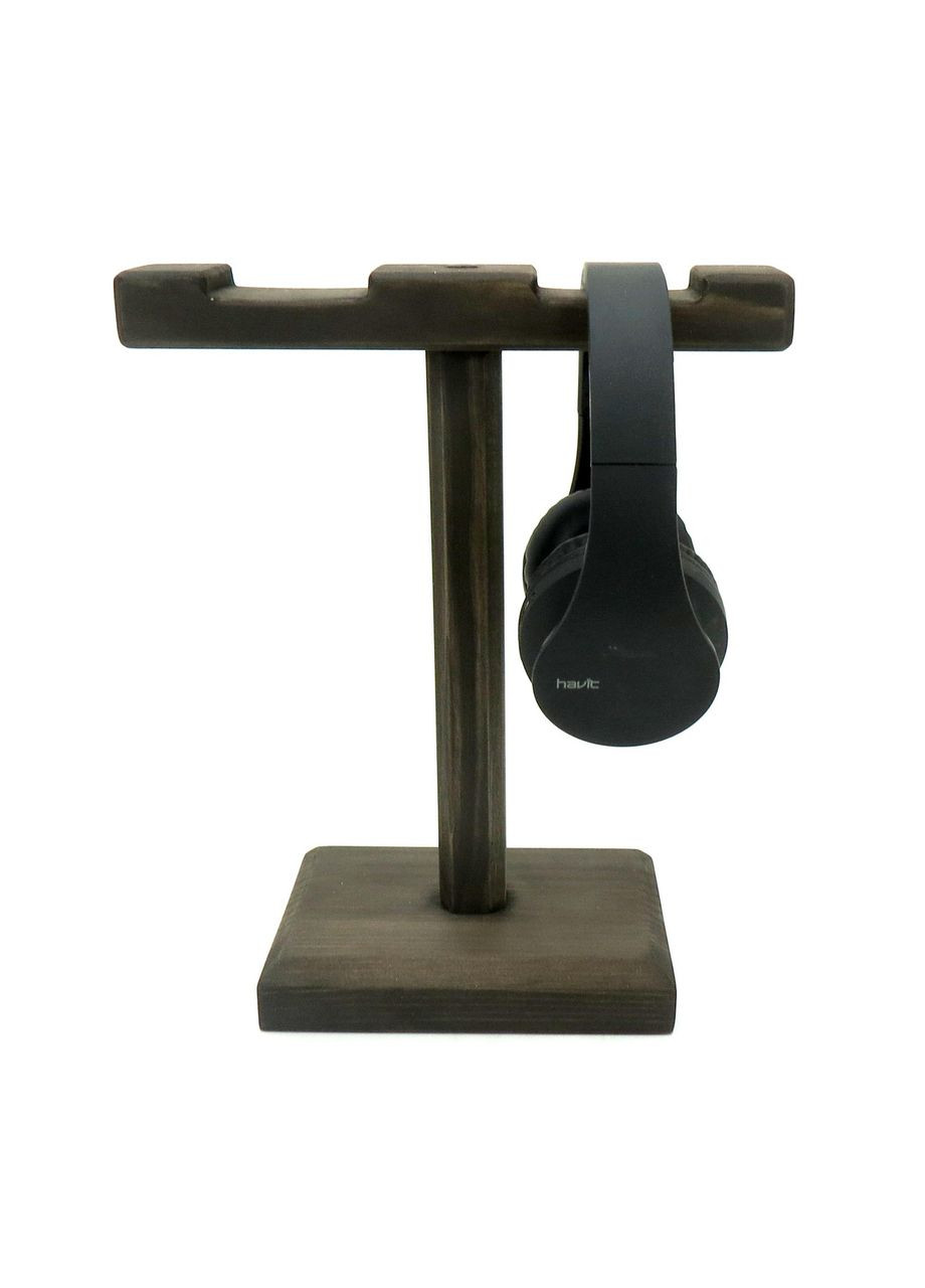 Стойка для наушников из дерева Телониус мокко (НУП-000710) No Brand (328414578)