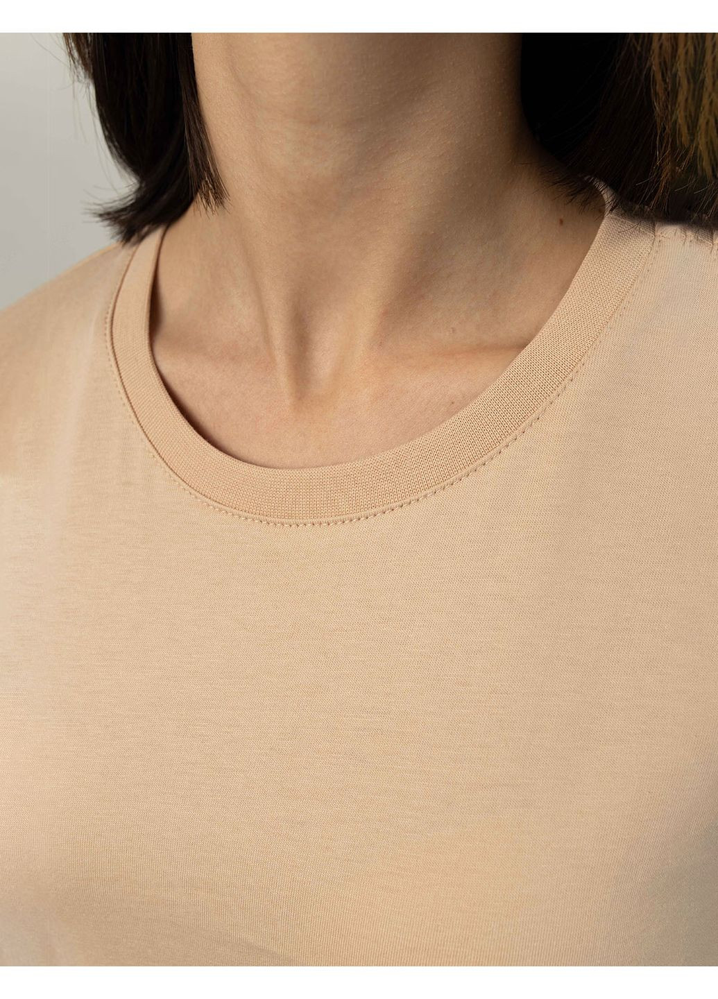 Унисекс футболка коттон з підшитим рукавом (001140PBELS) Casual Trend №114Р - (358935155)