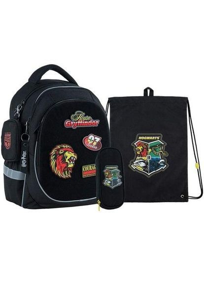 Шкільний набір Harry Potter Рюкзак + Пенал + Сумка для взуття SET_HP24-700M (1381735) Kite (368865654)