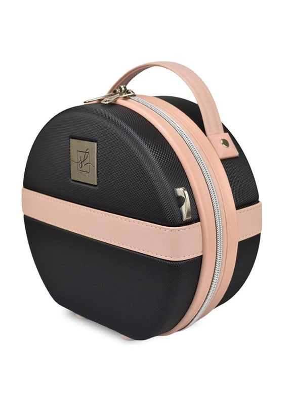 Бьюти-кейс 5L Black/Pink Cream (DAS302669) Semi Line (322327146)