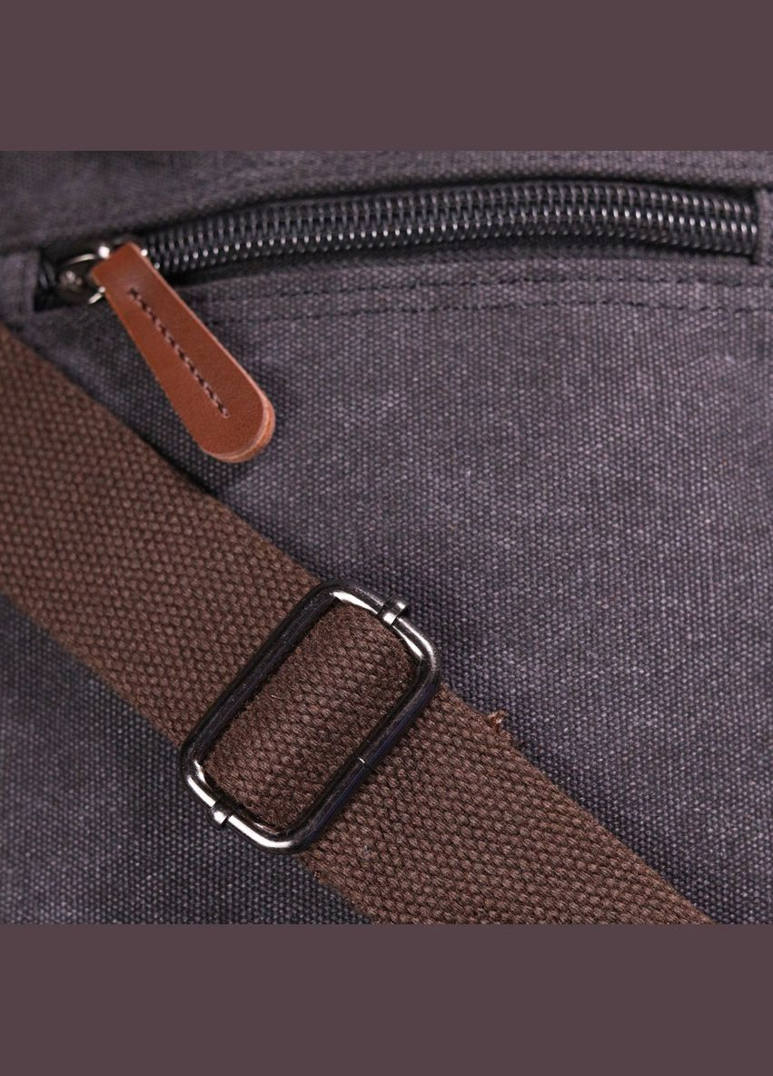 Чоловіча шкіряна сумка через плече чорна кросбоді 21225 Vintage (329197972)