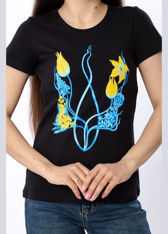 Футболка женская "Украина" (p-16834) Носи своє - (325817143)