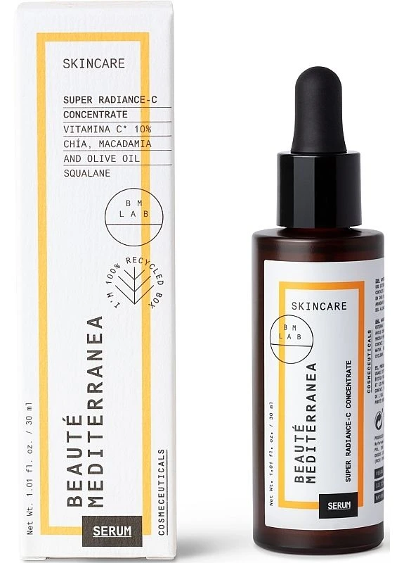 Beaute Mediterranea Сироватка-концентрат для обличчя Super Radiance-C Concentrate 30ml (2-1161185) — Крем, Іспанія (380141591)