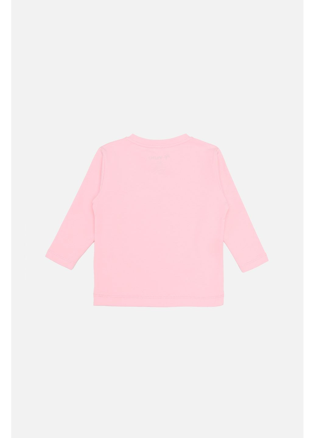 Футболка з довгим рукавом для дівчинки колір світло-рожевий ЦБ-00283608 Yuki (356116850)