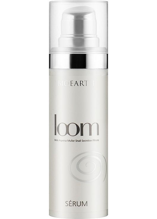 Сироватка для обличчя з екстрактом слизу равлика (96%) Loom Serum 30ml (286253-7583) Bioearth (368607425)