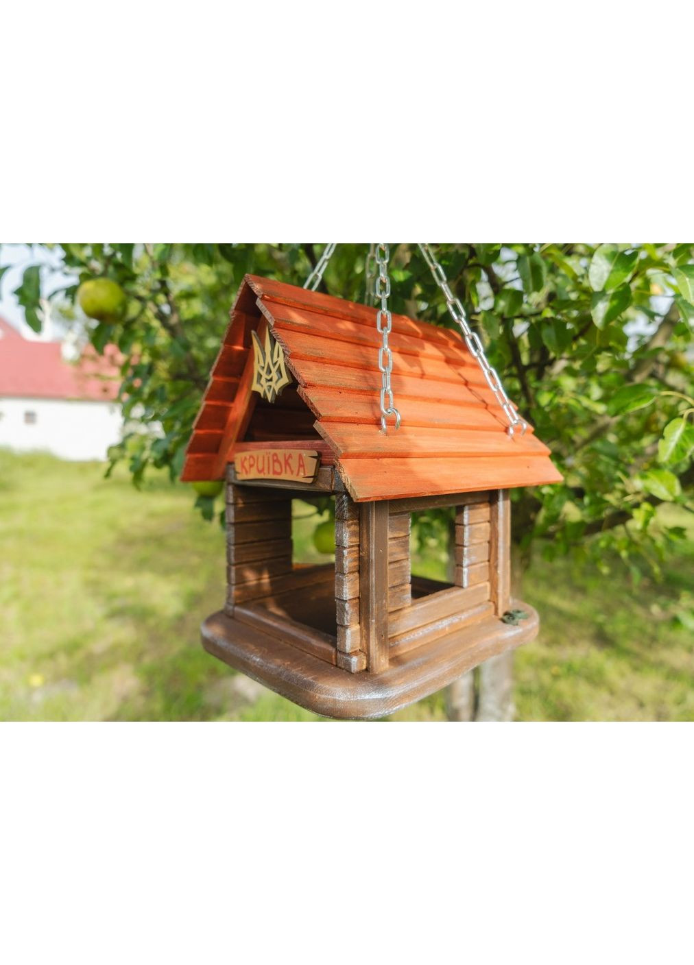 Годівничка для птахів підвісна Криївка No Brand (361064841)