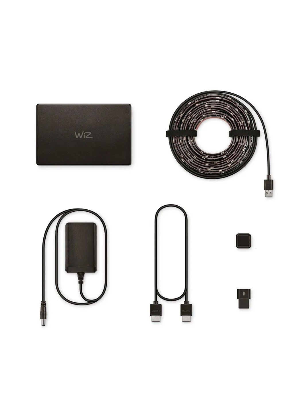 Набір адаптивного Ambilight підсвічування для телевізорів 75-85" HDMI Sync Box TV Backlight WiZ (371330833)