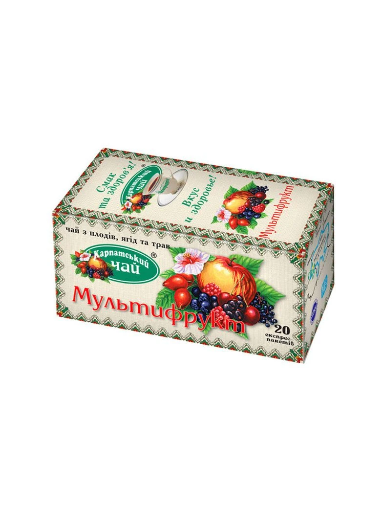 Карпатский чай Мультифрукт в пакетиках 20шт No Brand (386694875)