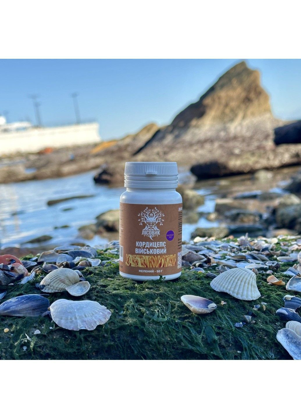 Кордицепс военный экстракт 101 молотый 50 г Лесовик Лісовик (364210518)