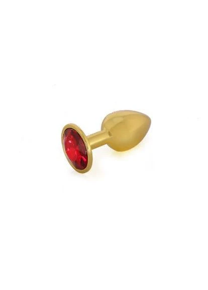 Анальна пробка Gold Metal Red, M Loveshop (376099613)