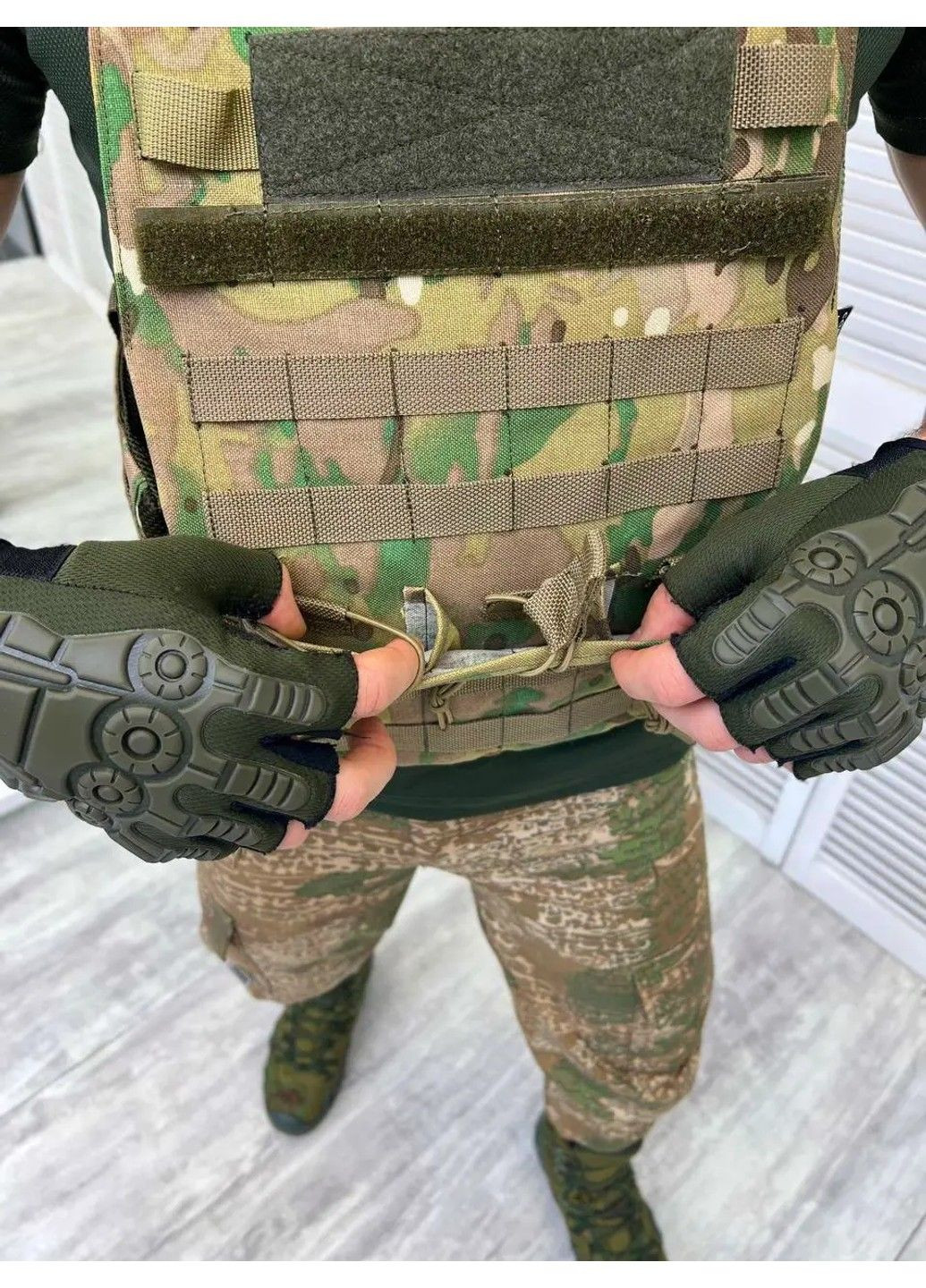 Тактическая плитоноска Cold с быстрым сбросом 10-3 без плит (Мультикам) No Brand (332634228)