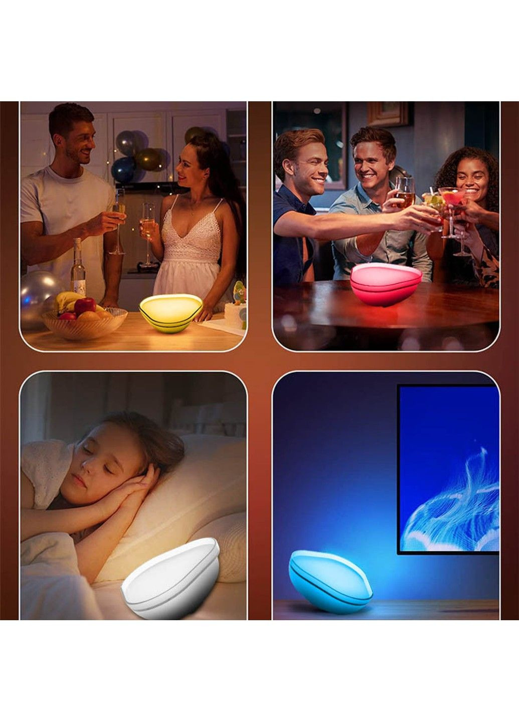 Настольный светильник SAL-009B Bluetooth USB interface with app Epik (294207405)