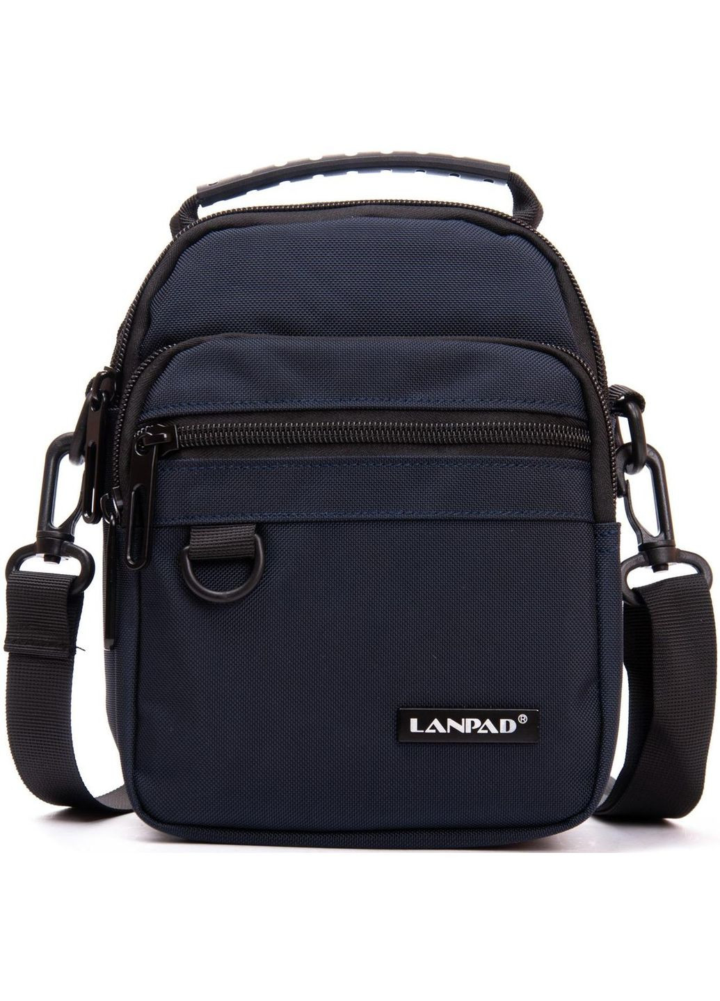 Чоловіча сумка на плече синя Lanpad (366293407)