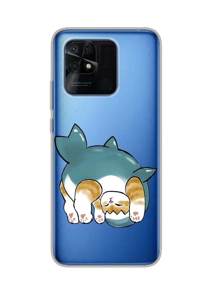 Чехол на Xiaomi Redmi 10C:: Котенок акула (принт 378) Creative (360677320)