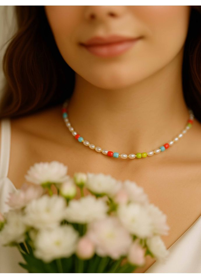 Чокер из жемчуга и бисера 5105 LeBijou (368559320)