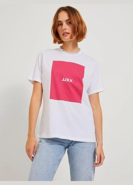 Белая футболка JJXX