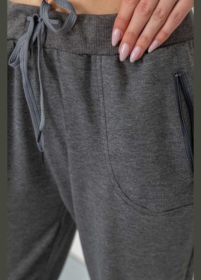 Спорт штаны женские, цвет темно-серый, Ager (292131461)