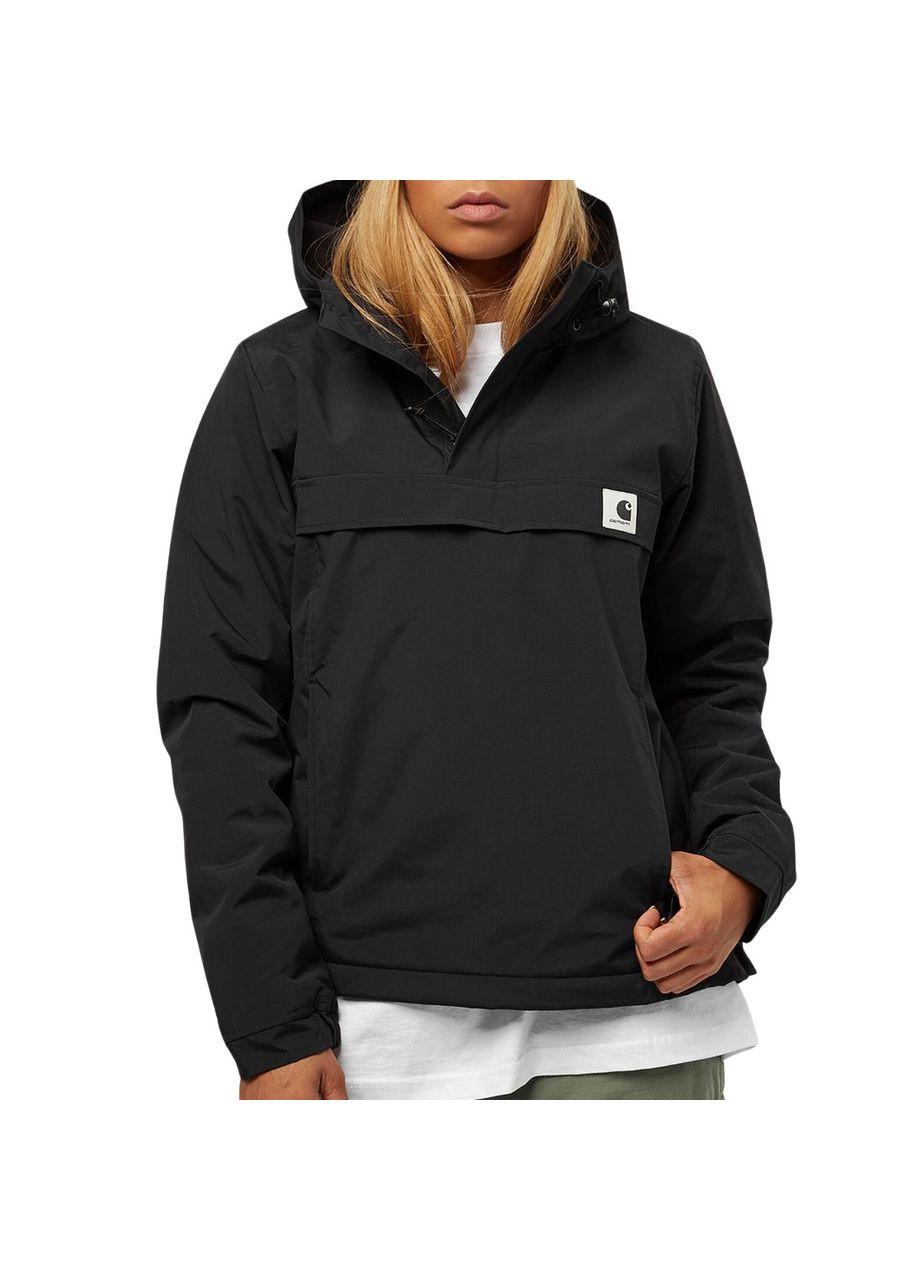 Чорна демісезонна куртка wip nimbus pullover i015002 black Carhartt