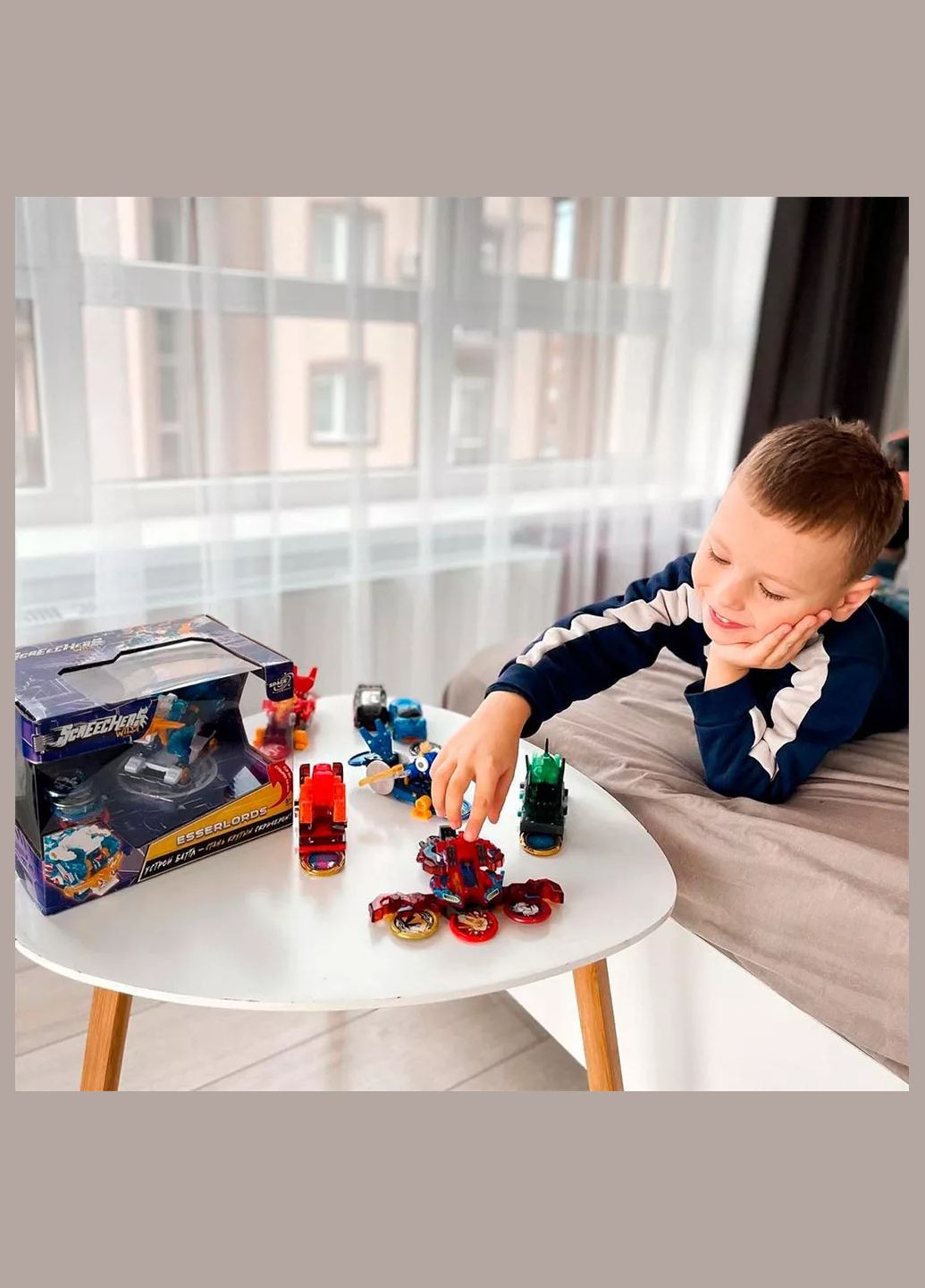 Машинка-трансформер S2 L1 - ШЕДОУ ВІНД (EU684101) Screechers Wild (326887341)