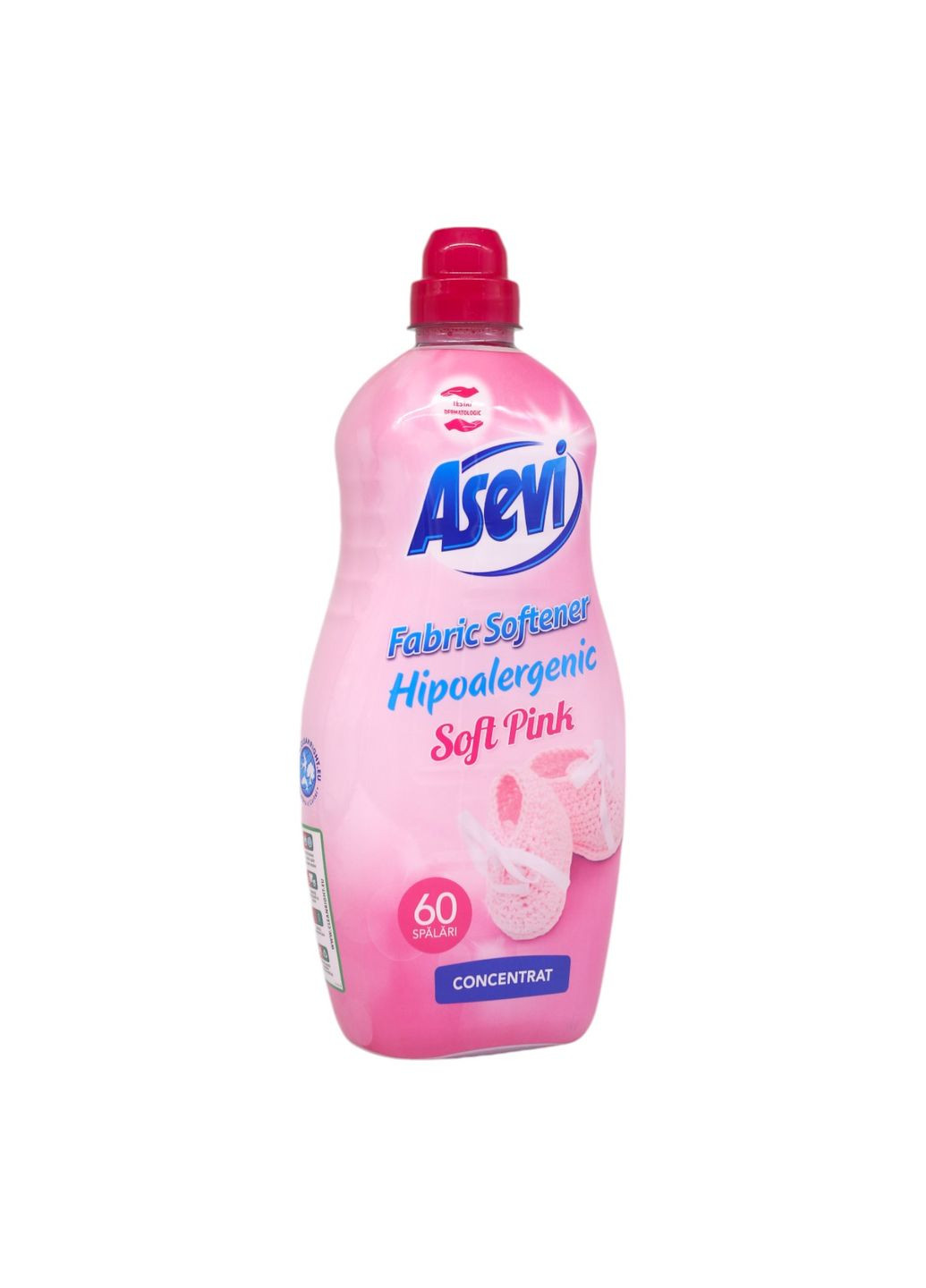 Кондиционер для стирки концентрированный Soft Pink 1,5 л (60 стирок) Asevi (303190552)