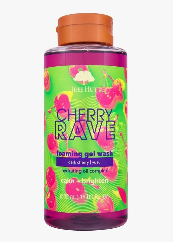 Гель для душу Cherry Rave Foaming Gel Wash, 532 мл Tree Hut (341350545)