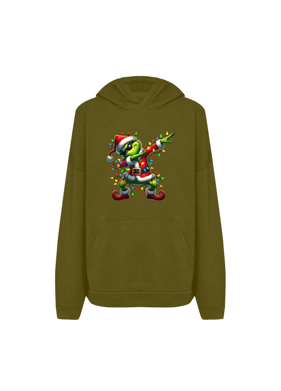 Новорічне худі з принтом "Грінч на вайбі". The Grinch (10481837442) ТiШОТКА (368566569)