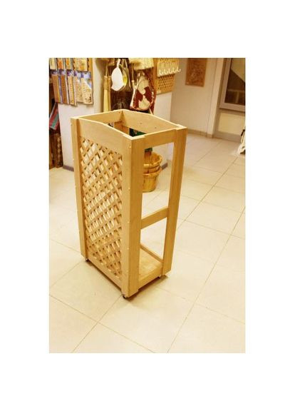 Дровниця дерев'яна з дерева Данді ваніль (ДРВ-000102) No Brand (328960299)