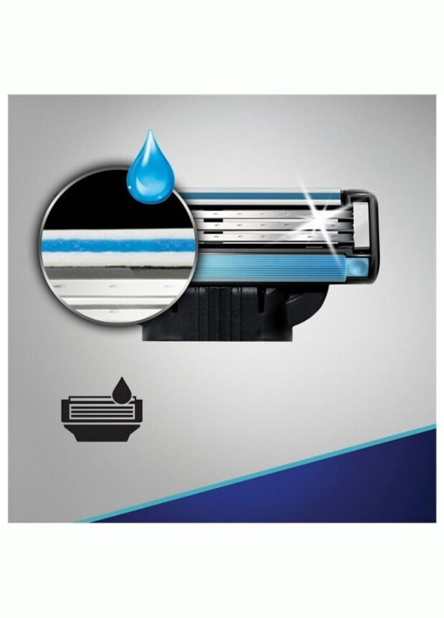 Змінні картриджі для гоління (леза касети) чоловічі касети 8 шт Gillette Mach 3 (324231580)