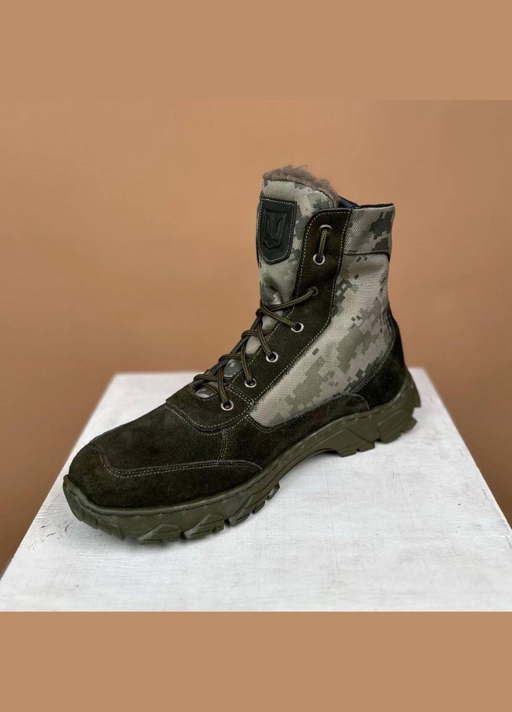 Демисезонные Мужские Тактические Берцы. 36-50р Олива. Износоустойчивая подошва! MBDM-1015 No Brand (301148210)
