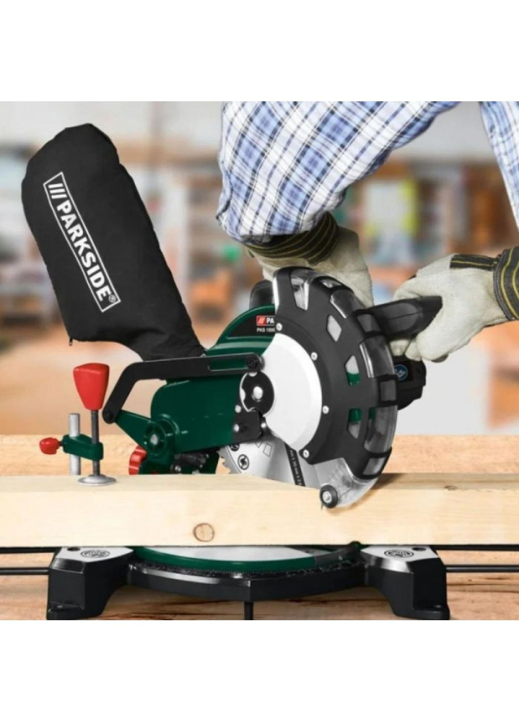 Торцювальна пилка (Parkside) PKS1500B3 Scheppach (360805253)