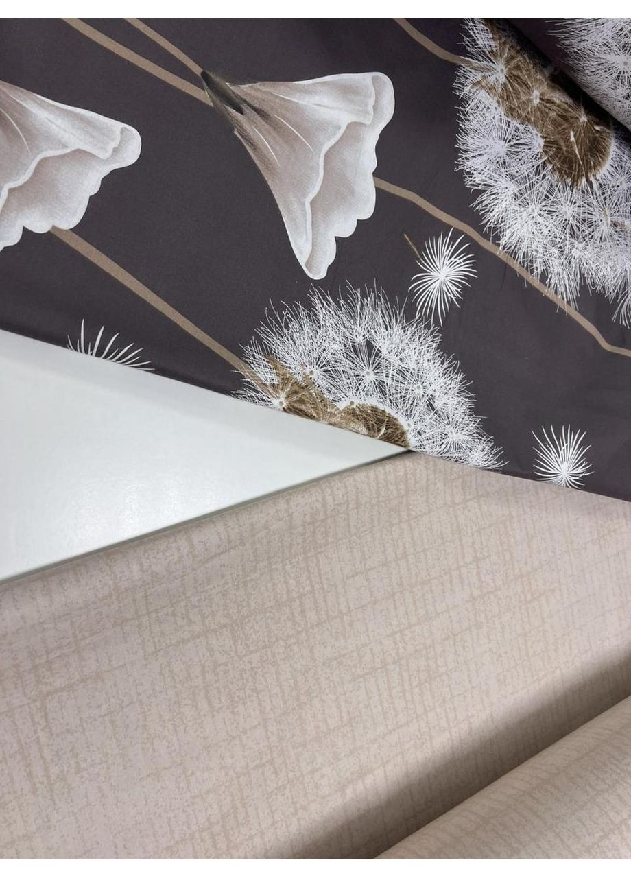 Постельное белье с резинкой Небосклон, ранфорс Евро размер, наволочки 50/70 No Brand (364219583)