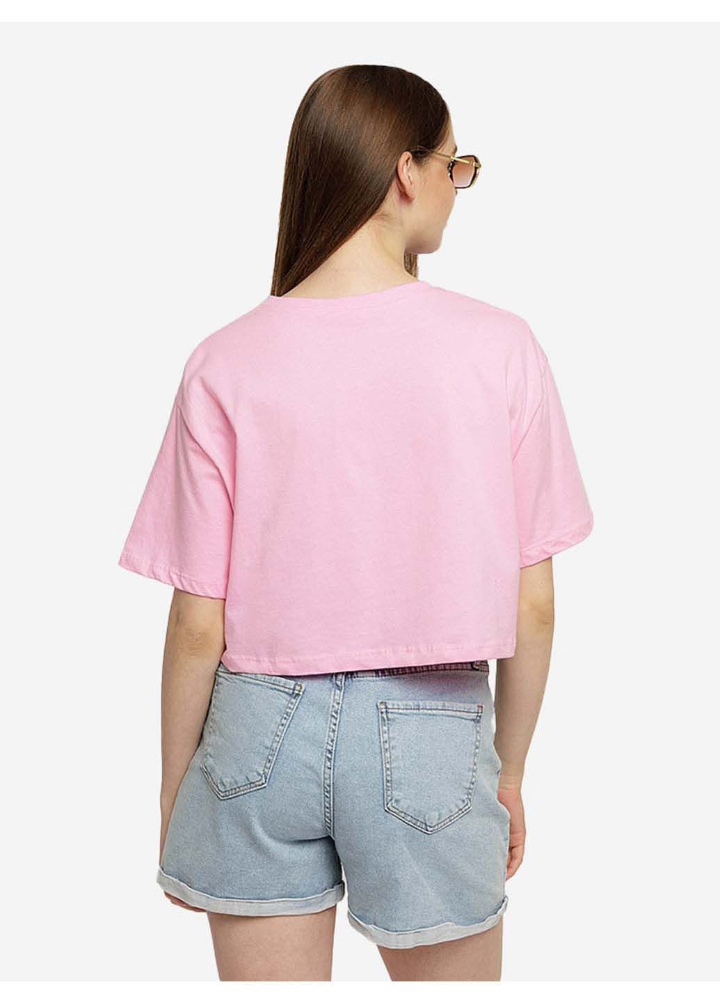 Розовая летняя футболка So sweet