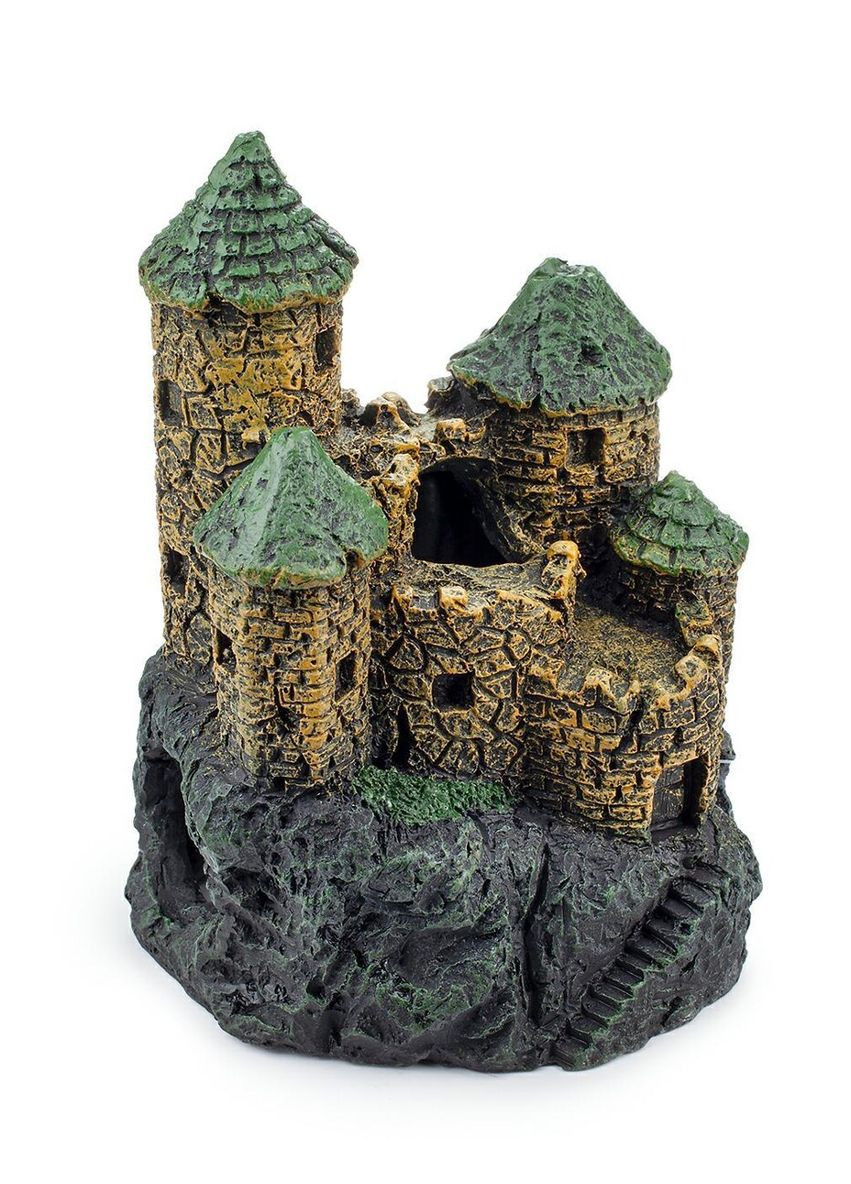 Аквариумный декор - замок, 14.5см Happet (360245712)