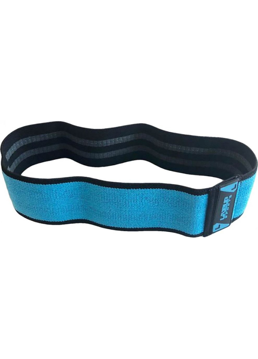 Фітнес гумка HIP BAND блакитний L-420x80мм LiveUp (333958011)