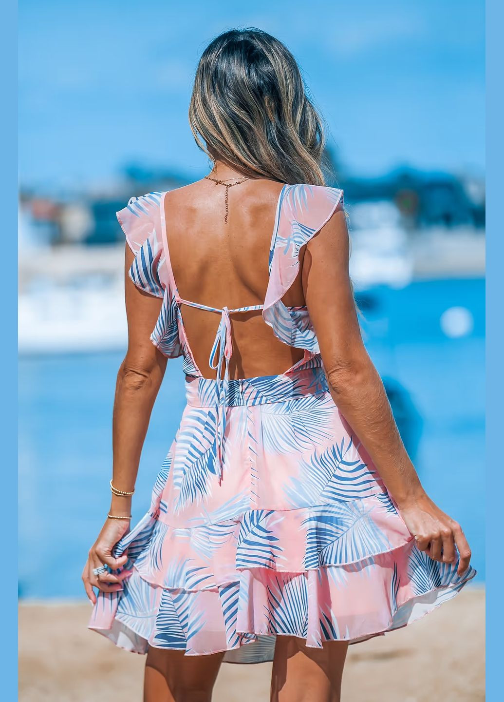 Рожева повсякденний плаття, сукня CUPSHE