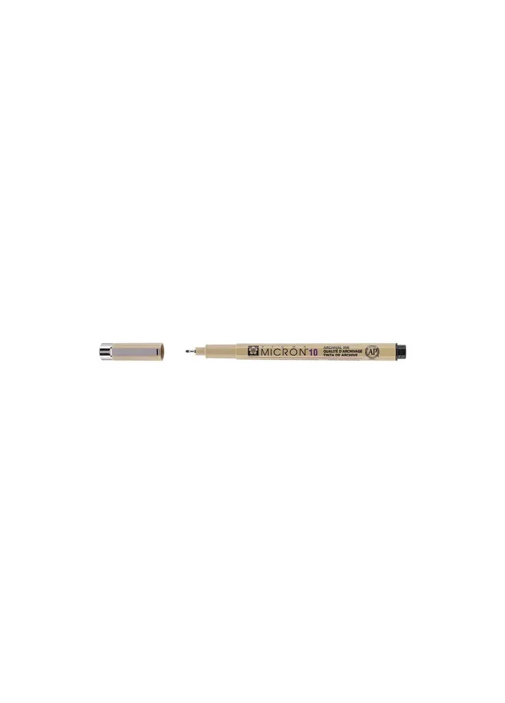Лайнер Pigma Micron (10) 0,6 мм Черный (0084511323308) Sakura Pigma Micron (10) 0,6 мм Чорний (409921539)