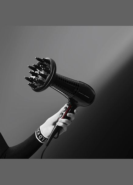 Фен СV591LF0 2100 Вт чорний Rowenta (336882597)